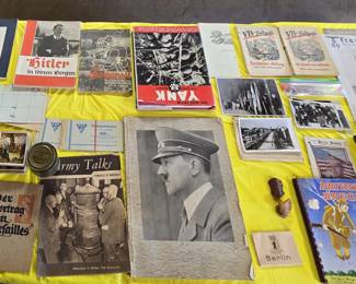 WW2 GERMANY & HITLER ITEMS