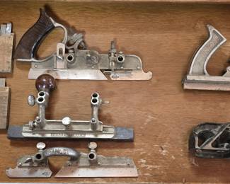 ANTIQUE STANLEY TOOLS WOOD PLANES