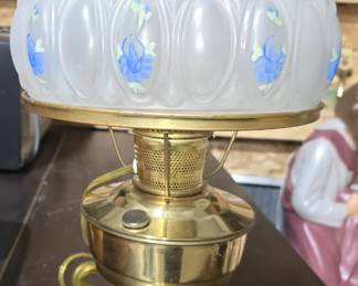 ALLADIN ELECTRIC KEROSENE TABLE LAMP