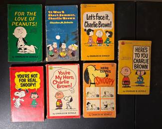 Late 50’s-60’s Charlie Brown Paperback Books