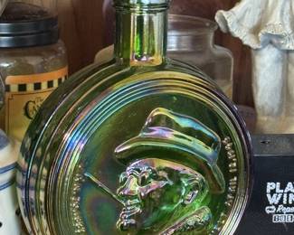 Presidential Carnival Glass Green 