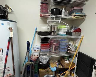 Lots of misc items - we haven't even gotten to the garage yet! Bike! 