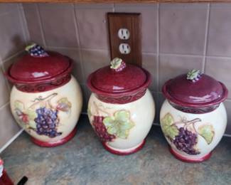 Ceramic Cannister Set