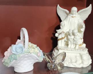 Ceramic and Glass figurines