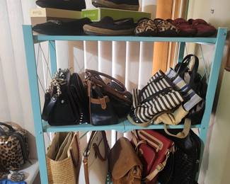 Women's Shoes and Handbags - very good condition Miche bag. 