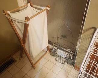 Laundry Basket and Shower Caddy 