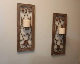 Candle Holder Wall Art