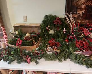 Christmas Wreaths and Greenery