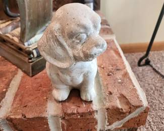 Cute little stone puppy! 