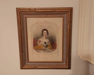Beautiful Victorian Framed Wall Art