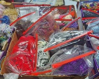 Specialty Yarns - eyelash, mohair, feather