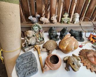 Lots of Garden decor!   Many of these are sold already