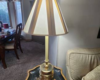 Brass Base Table Lamps (we have 2 of these)