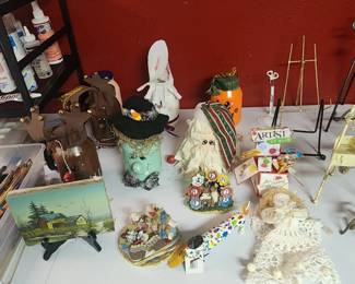 Hand crafted mason har characters