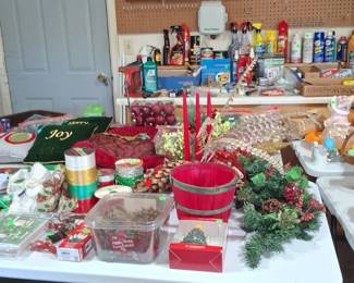 Holiday - and in the background we have hand tools and automotive chemicals