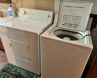 Washer and dryer 