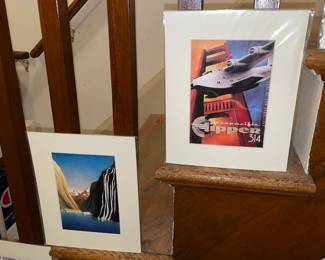 Matted Travel Prints