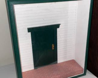 Wall Mounted Handmade 3D Shadowbox Diorama Scene
