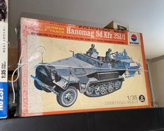 INCREDIBLE Collection Of Model Kits Spanning Many Decades & Brands Such As Matchbox (Mostly Military Related W/ Some Still SEALED!)