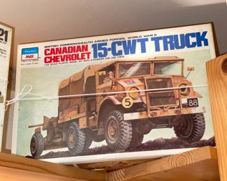 INCREDIBLE Collection Of Model Kits Spanning Many Decades & Brands Such As Matchbox (Mostly Military Related W/ Some Still SEALED!)