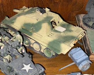 INCREDIBLE Collection Of Pre-Built Model Kits (Mostly Military Themed) W/ Unbelievable Detail!