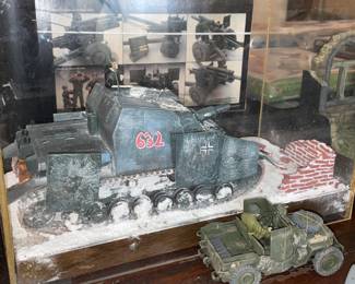INCREDIBLE Collection Of Pre-Built Model Kits (Mostly Military Themed) W/ Unbelievable Detail!