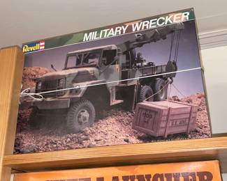 INCREDIBLE Collection Of Model Kits Spanning Many Decades & Brands Such As Matchbox (Mostly Military Related W/ Some Still SEALED!)