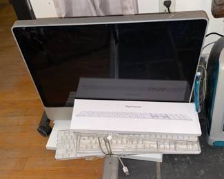 Apple Computer W/ Vintage Keyboards