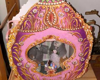 Bunny Diorama In Easter Egg Bag