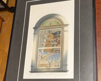 Framed & Signed Artwork