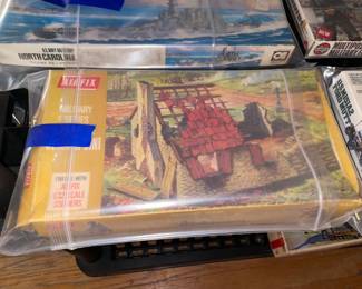 INCREDIBLE Collection Of Model Kits Spanning Many Decades & Brands Such As Matchbox (Mostly Military Related W/ Some Still SEALED!)