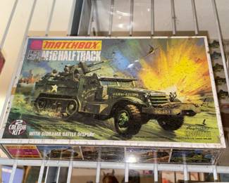 INCREDIBLE Collection Of Model Kits Spanning Many Decades & Brands Such As Matchbox (Mostly Military Related W/ Some Still SEALED!)