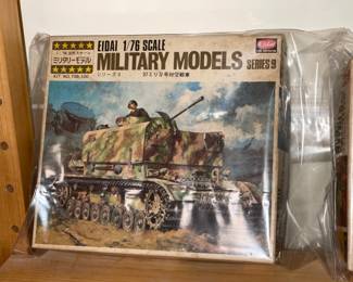 INCREDIBLE Collection Of Model Kits Spanning Many Decades & Brands Such As Matchbox (Mostly Military Related W/ Some Still SEALED!)