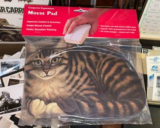 Vintage Cat Mouse Pad