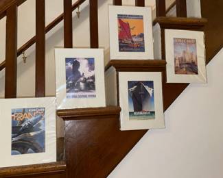 Matted Travel Prints