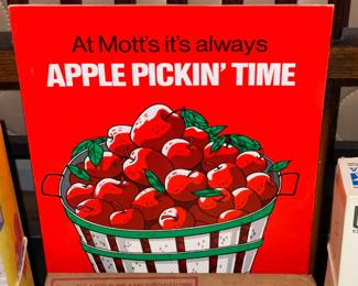 Vintage Motts Apple Pickin Time Promos