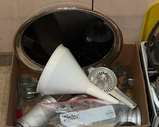 Assorted Kitchen Contents (Bowls, Platters, Mugs, Countertop Appliances, Gadgets, Etc.)