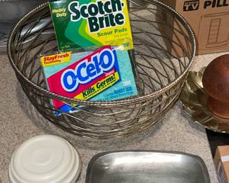 Assorted Kitchen Contents (Bowls, Platters, Mugs, Countertop Appliances, Gadgets, Etc.)