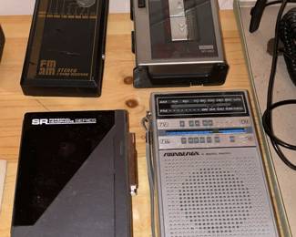 Pocket Radios/Cassette Players