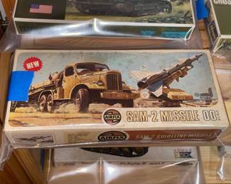 INCREDIBLE Collection Of Model Kits Spanning Many Decades & Brands Such As Matchbox (Mostly Military Related W/ Some Still SEALED!)