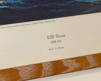 Framed UUS Texas Artwork