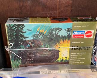 INCREDIBLE Collection Of Model Kits Spanning Many Decades & Brands Such As Matchbox (Mostly Military Related W/ Some Still SEALED!)