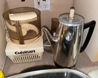 Cuisinart Food Processor & Coffee Pot