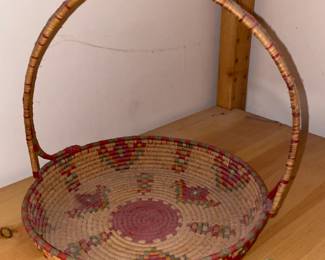 Handmade Handled Basket