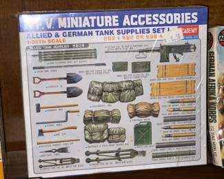 INCREDIBLE Collection Of Model Kits Spanning Many Decades & Brands Such As Matchbox (Mostly Military Related W/ Some Still SEALED!)