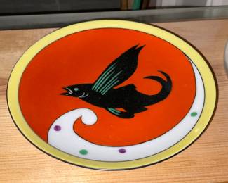 Antique Fish Plate