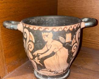 Greek Style Handled Pot