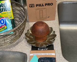 Assorted Kitchen Contents (Bowls, Platters, Mugs, Countertop Appliances, Gadgets, Etc.)