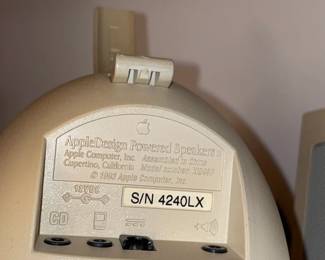 Vintage AppleDesign Powered Speakers (1990s)