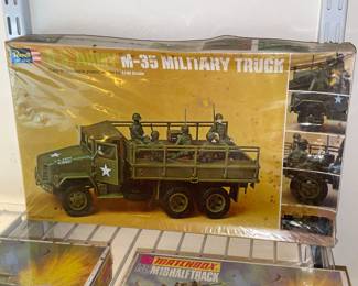 INCREDIBLE Collection Of Model Kits Spanning Many Decades & Brands Such As Matchbox (Mostly Military Related W/ Some Still SEALED!)